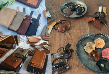 4/12～26 企画展「ナチュラルな暮らしに寄り添う革小物」展